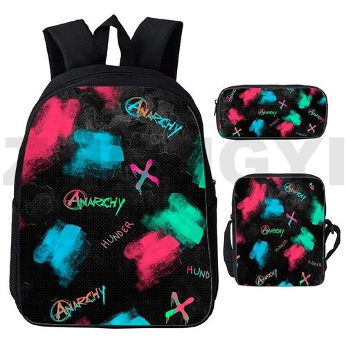 Sac à dos 3D en toile pour école primaire, jeu CS GO, Anime, pour femme, 3 en 1, pour Garcon et homme