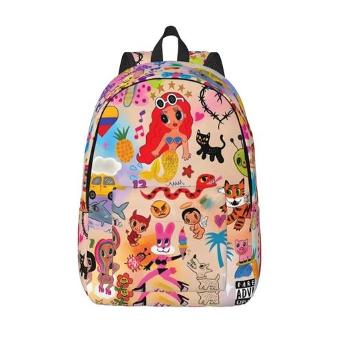 K-Karol G Manana Sera Bonito pour filles garcons sac à dos etudiant grande capacité sac à dos léger et imperméable