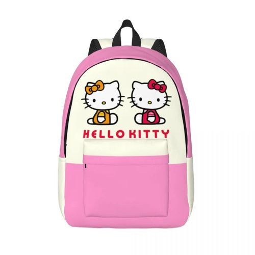 Sac à dos multifonction Hello Kitty pour femme, ideal pour la maternelle, le bureau, le travail ou l'ecole