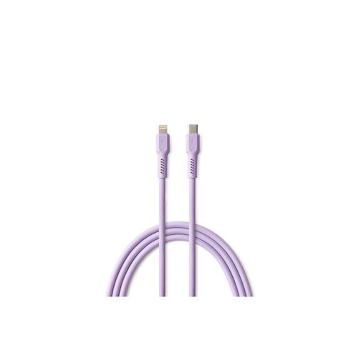 Cable Usb C Vers Lightning 2,4a Lavande - 1,8m Câble Usb C Lightning Pour Charge Et Synchronisation De Données - Cable Lightning Usb C Pour Appareils Avec Port Lightning