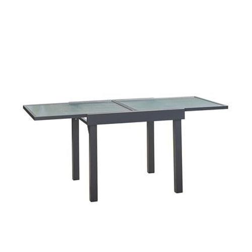 Bois Dessus Bois Dessous - Table De Jardin En Aluminium Extensible Gris 4/8 Pers.Modulo  - Gris