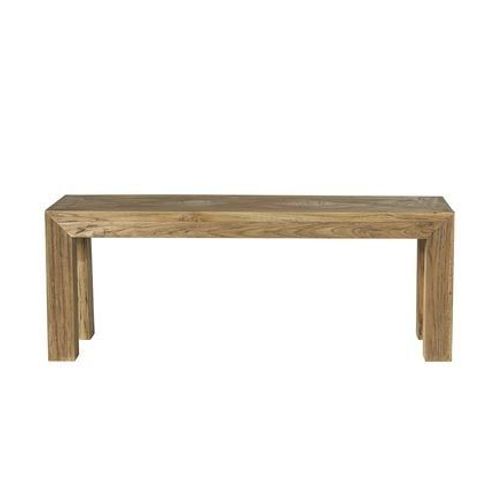 Bois Dessus Bois Dessous - Banc En Teck Recyclã© Massifcargo  - Naturel