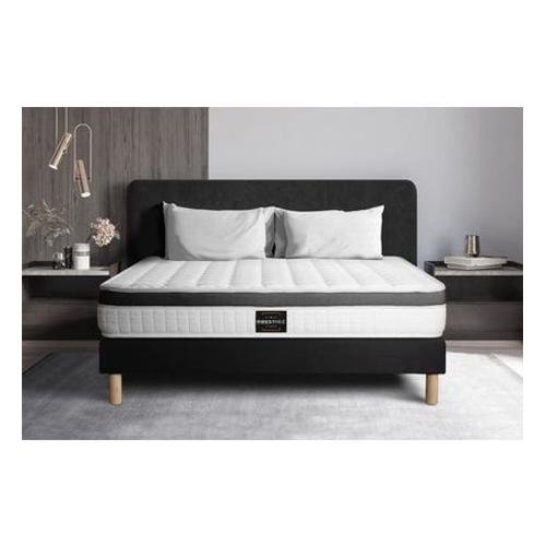 Prestige Literie - Matelas Supã©Rieur Mã©Moire De Forme 3 Zones De Confort  - Blanc