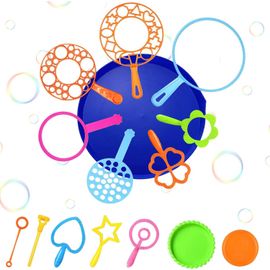 Bubble Wand,15 Bubble Wand Set,Soap Bubbles Kit For Children,Bubble Sticks For Kids,Bubble Maker For Outdoor Activities,Birthday Parties