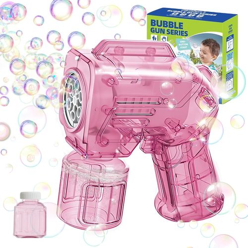 Mini Bubble Gun Bubble Toy For Kids,Over 5000 Bubbles/Min,With Bubble Solution,Wedding/Birthday/Party Outdoor Gift For Boys And Girls,345678