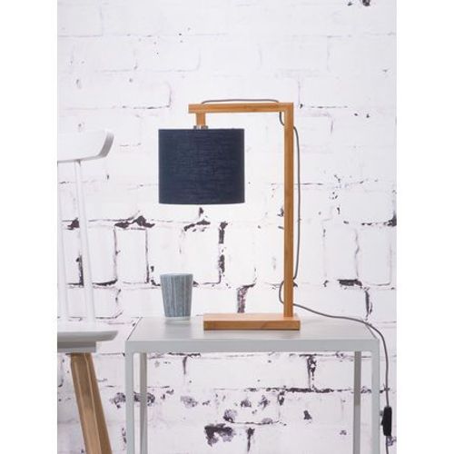 Good&mojo - Lampe De Table Himalaya  - Bleu