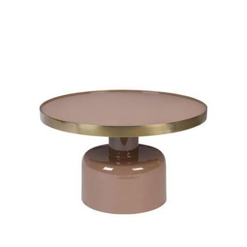 Zuiver - Glam - Table Basse Design En Mã©Tal Ã¿60cm  - Rose