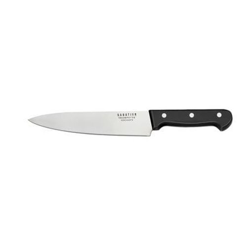 Sabatier Trompette - Universal - Couteau De Chef 20cm  - Noir