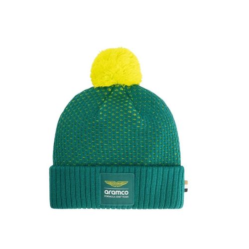 Bonnet D'hiver Vert De L'équipe Aston Martin F1