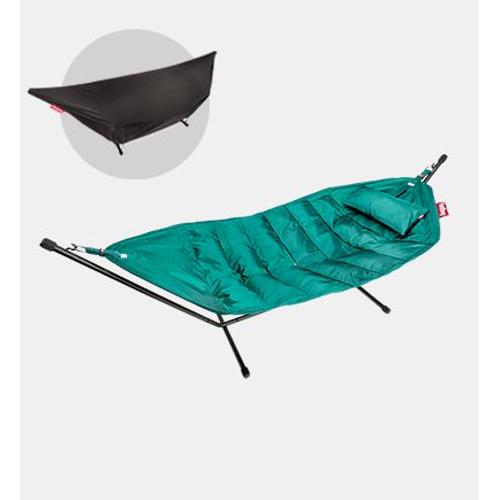 Fatboy - Hamac Headdemock Avec Support, Coussins Et Housse De Pluie - Turquoise  - Bleu