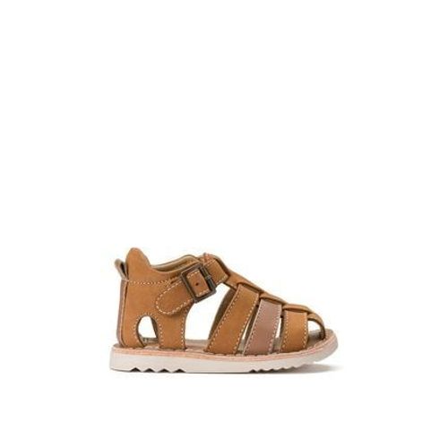 La Redoute Collections Sandales En Cuir Beige