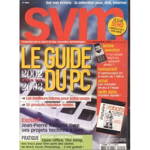Svm N° 209 : Le Guide Du Pc 2002-2003