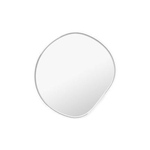 Ferm LIVING - Miroir Pond - petite - chrome - Gris