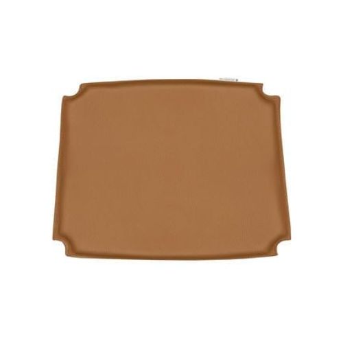 Carl Hansen - Coussin En Cuir Cu Ch37 Pour Chaise Ch37 - Cuir Loke 7050 / Brun Doré - Marron