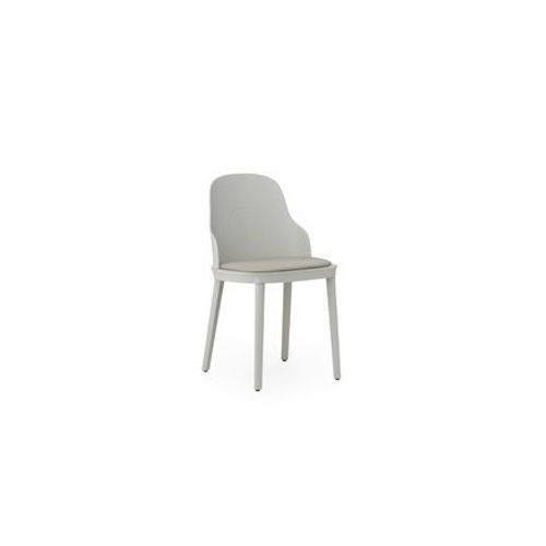 Normann Copenhagen - Chaise Allez Cuir Ultra Pp - Warm Grey - Gris