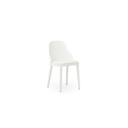 Normann Copenhagen - Chaise Allez Cuir Ultra Pp - White - Blanc