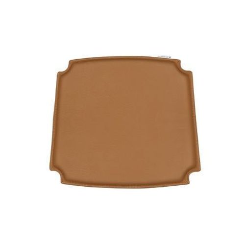 Carl Hansen - Coussin En Cuir Cu Ch24 Pour Chaise Wishbone - Cuir Loke 7050 / Brun Doré - Marron