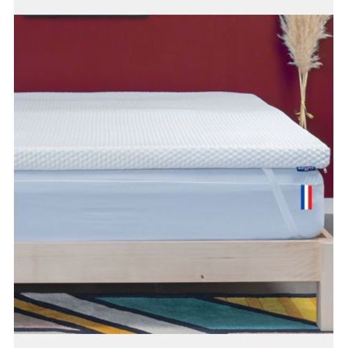 Bdreams - Surmatelas À Mémoire De Forme De 7 Cm D'épaisseur - Blanc