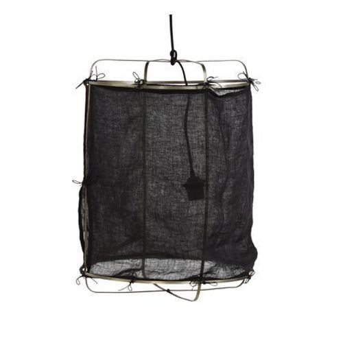 Pomax - Suspension Esprit Lanterne Grisha  - Noir