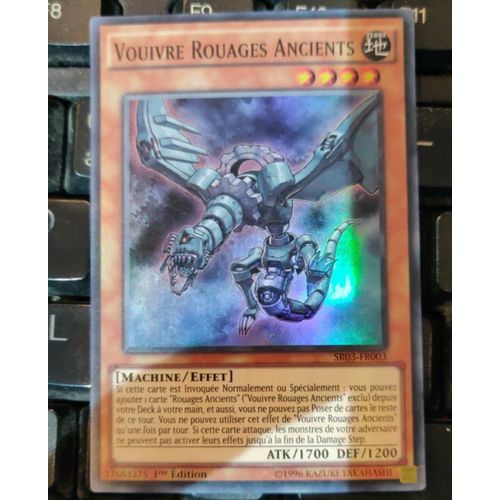 Yu Gi Oh Sr03 Fr003 Vouivre Rouages Ancients Super Rare
