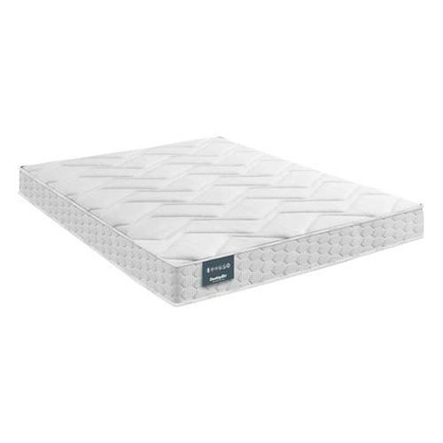 Dunlopillo - Matelas Mousse Ferme Aã©Rial, 18cm Jonquille  - Blanc