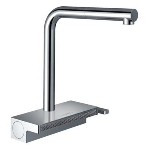 Hansgrohe - Robinet de cuisine avec douchette HANSGROHE Aquno Select M81 250 2 jets chromÃ©  - Rose