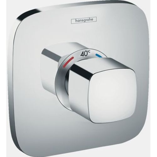 Hansgrohe - HANSGROHE Facade pour mitigeur thermostatique encastrÃ© Ecostat E haut dÃ©bit chromÃ©  - Rose