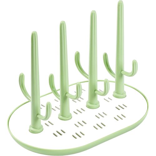 Anwxai-Séchoir Pour Biberons,Séchoir Pour Bouteilles,Egoutte-Biberons Arbre Avec Bac À Eau Amovible Pour Biberon,Couverts,Tétines Gobelets(Vert)