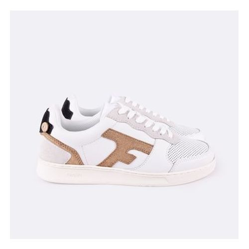 Faguo Baskets Cuir Et Suède Hazel Cuivré