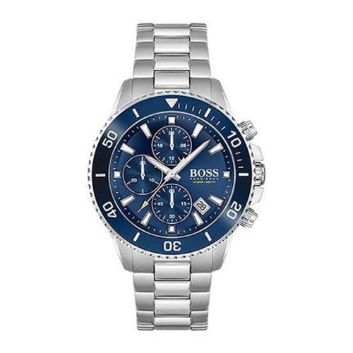 Boss - Montre Homme Admiral Bleu 1513907  - Argentã©