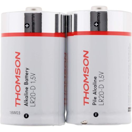 anwxai-Thomson-Pack 2 Piles Alcalines Lr20 D 1,5 V