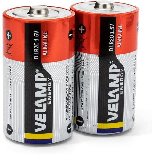 anwxai-Lr20/2Bp Pile Torche Lr20 D,Alkaline,Rouge