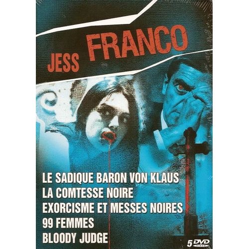 Spécial Jess Franco - Coffret 5 Dvd : Le Sadique Baron Von Klaus + La Comtesse Noire + Exorcisme Et Messes Noires + 99 Women + The Bloody Judge - Pack