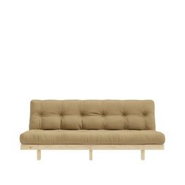 Karup Design - Lean - Canapã© Convertible En Bois Naturel Et Tissu  - Beige