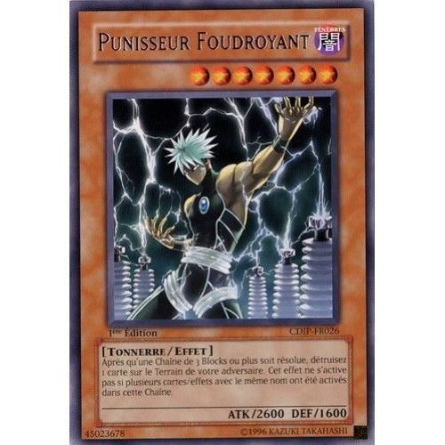 Yu-Gi-Oh! - Punisseur Foudroyant - En Fr 1ere Ed - Cdip-Fr026