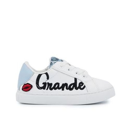 Bons Baisers Baskets En Cuir Mini Simone Grande Soeur Blanc