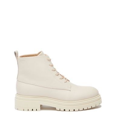 M Moustache Bottines Lacets Bãrãnice Beige