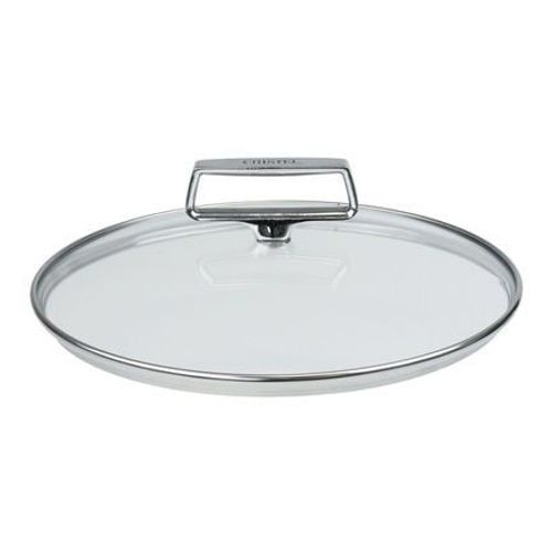 Cristel - Couvercle En Verre Bombã© Castel'pro Fixe  - Transparent
