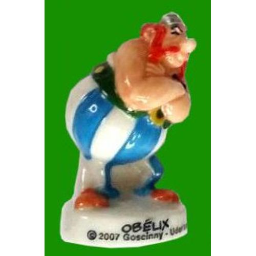 Fève Obélix - Série Astérix Aux Jeux Olympiques (Arguydal 2008)