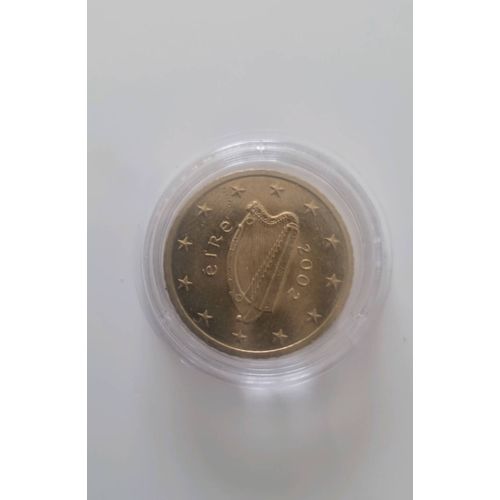 Pièce De 50 Centimes D'Euro , Eire , De 2002. Irlande.Etat Neuve.