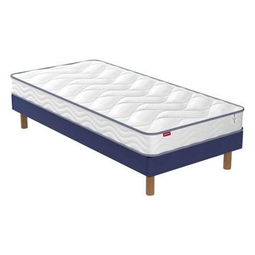 Merinos - Matelas Sommier Enfant Confort Ferme Sun  - Blanc