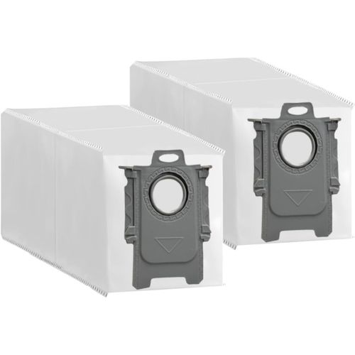 Sacs À Poussière Compatible Avec Roborock Q Revo, S8 Maxv Ultra, P10S/P10S Pro, V20, P10/P10 Pro Station D'Aspiration, 2 Pièce[Remplace2346]