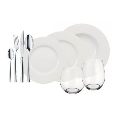 Villeroy & Boch - Wonderful World White 4 Friends Set 36pcs - Blanc