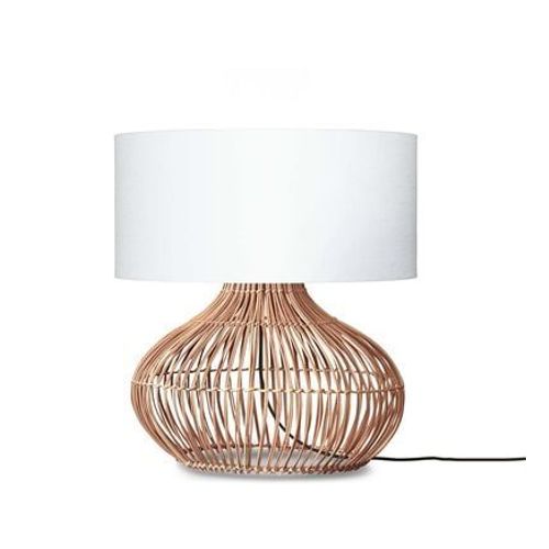 Good&mojo - Lampe De Table Kalahari  - Blanc