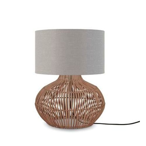 Good&mojo - Lampe De Table Kalahari - Gris
