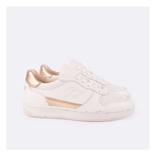 Faguo Baskets En Cuir Alder Beige