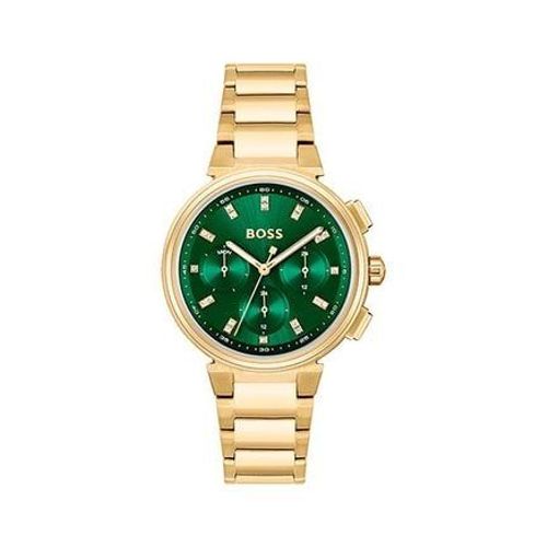 Boss - Montre Femme One Vert 1502679 - Jaune