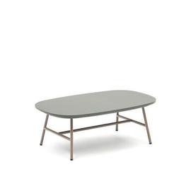 Desserte de jardin en bois 68x44cm - Murcia - Plateau amovible sur pied,  table d'appoint, table basse pas cher 