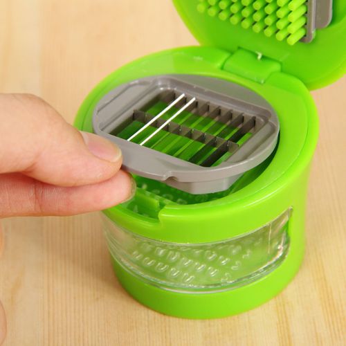 Presse-Ail En Acier Inoxydable, Broyeur Facile À Nettoyer, Petit Robot Culinaire Pour Oignons, Poivrons, Concombres