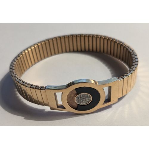 Bracelet Dorée Maille Acier Inoxydable